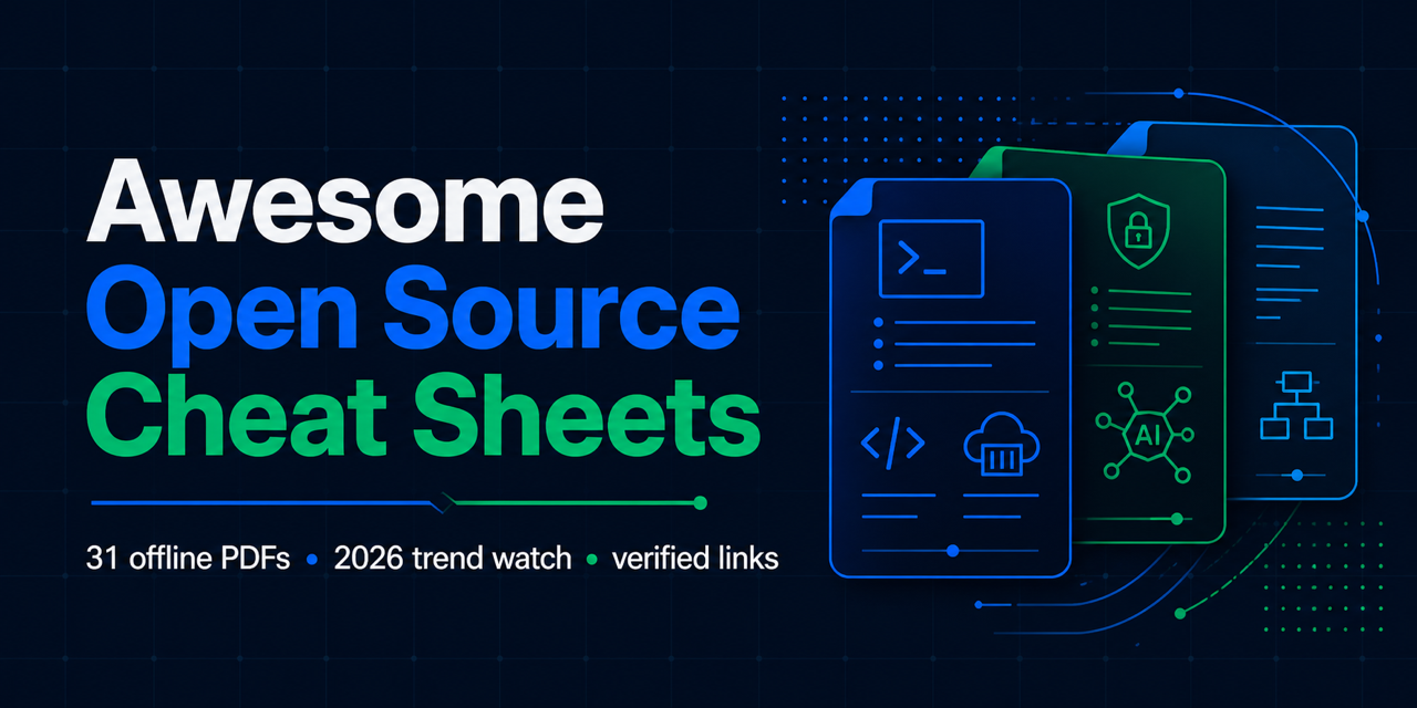 Awesome Open Source Cheat Sheets preview
